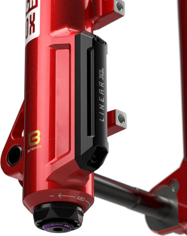 RockShox Horquilla Lyrik Ultimate Flight Attendant 29" - electric red-gloss | 160 mm | 44 mm | 15 mm Eje Pasante | 29" | 1 1/8" - 1,5" tapered | 110 mm