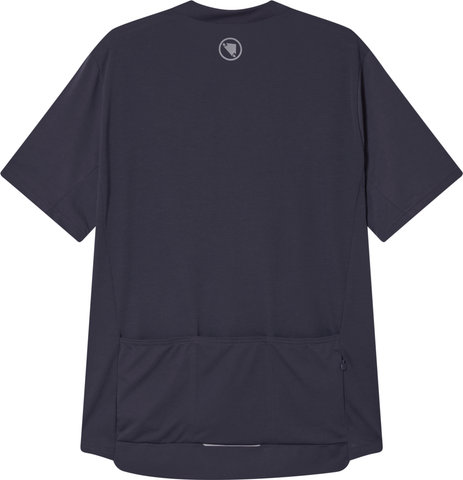 Endura Loop S/S Zipped Trikot - carbon grey | M