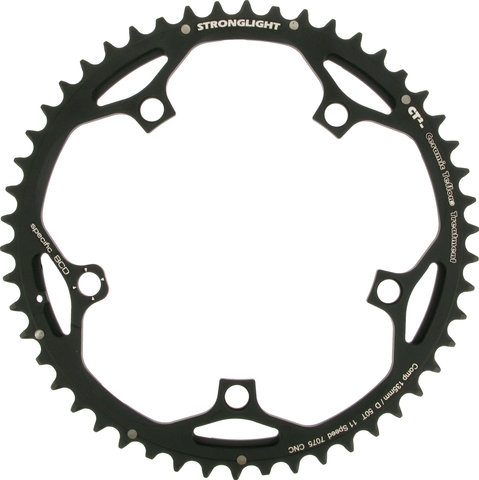 Stronglight Plateau CT2 Road Campagnolo 11vit. 5 bras, BCD 135 mm - noir/50 dents
