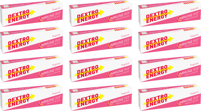 Dextro Energy Dextrose Sticks - 12 pieces - tropical | tropical
