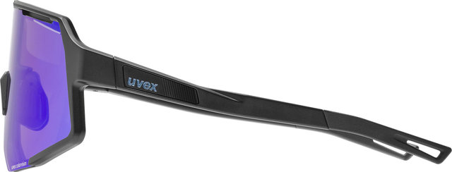 uvex Sequence CV Glasses - black matte | buzzy blue