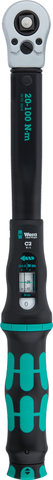 Wera Click-Torque C 2 Push R/L Torque Wrench 20-100 Nm - black-green/20 - 100 Nm