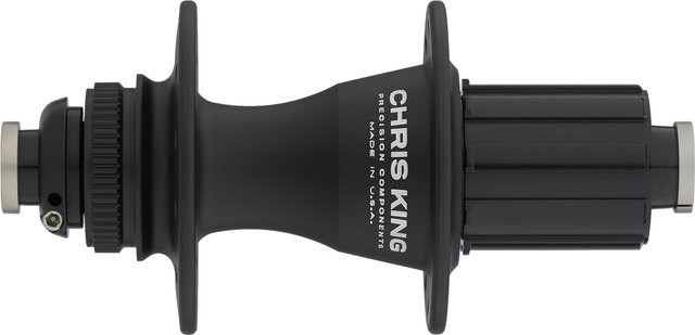 Chris King R45 Center Lock Disc Rear Hub - matte jet/12 x 142 mm / 24 hole / Shimano