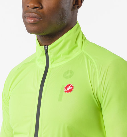 Castelli Squall Shell Jacke - electric lime-black | M