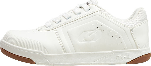 O'NEAL Chaussures MTB plates Pinned Flat - blanc | 39