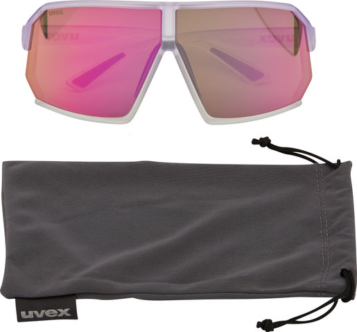 uvex sportstyle 237 Sportbrille - purple fade | mirror purple