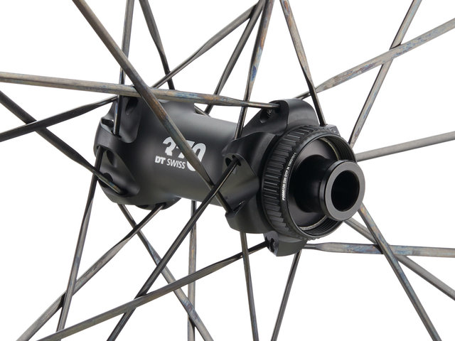 DT Swiss C 1800 SPLINE 23 Disc Center Lock 28" Wheelset - black/142 mm/100 mm/28"/Shimano Road/100 mm/Shimano Road/100 mm/142 mm