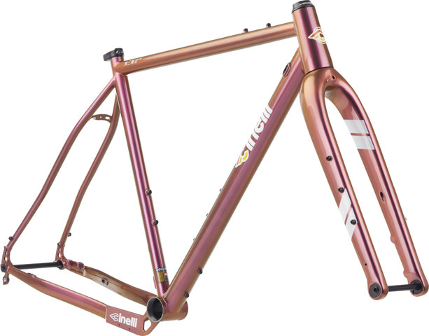 Cinelli Fork - gold-pink/47 mm/M/1 1/8" - 1,5" tapered