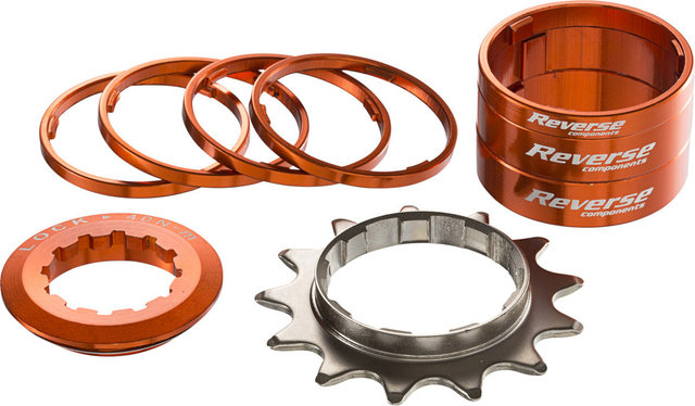 REVERSE Components Kit de vitesses simples HG 13T - orange/pignon unique