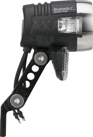 Axa Luz delantera Blueline 50-T Steady Auto LED con aprobación StVZO - negro
