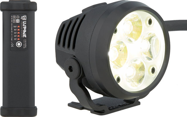 Lupine Lampe de Casque à LED Wilma R 14 SC - noir/3600