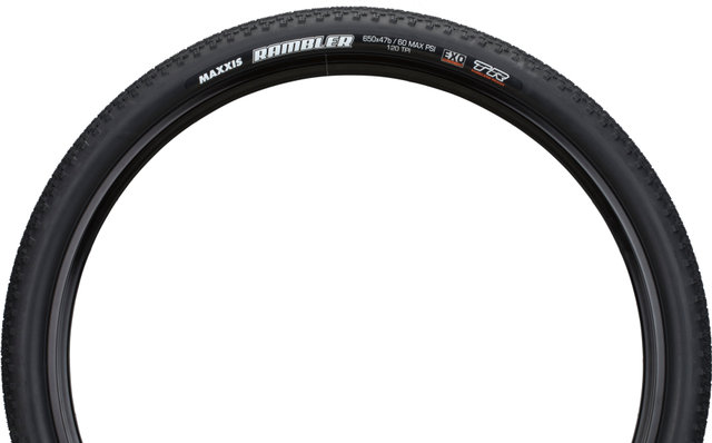 Maxxis Rambler Dual EXO TR 27,5" Faltreifen - schwarz/27.5 "/47 mm/47-584/1.75 "