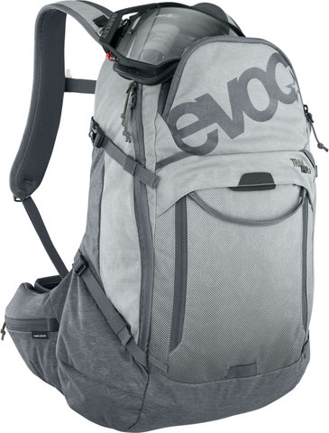 EVOC Mochila con Protector Trail Pro 26 - stone-carbon grey/26 