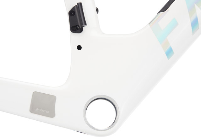 Factor Slick frame kit - shadow white/M/12 mm Thru Axle