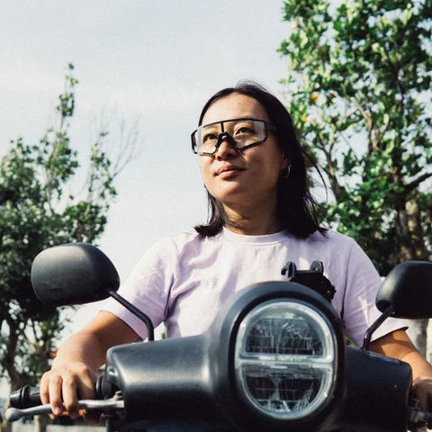 CHPO Siri Clear Brille - matte black | clear