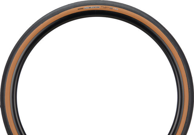 Maxxis Velocita Dual EXO TR 28" Folding Tire - black-tanwall/28 /40 mm/40-622
