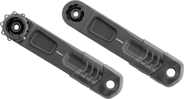 Rotor R-Raptor Kurbel mit DH-Kurbelachse - schwarz | 175,0 mm | ohne Kettenblatt
