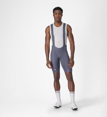 Castelli Free Aero Race S Bib Short Trägerhose - smoky gray | M