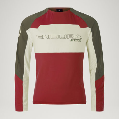 Endura Maillot MT500 Burner Lite L/S pour Dames - brick red | XXL