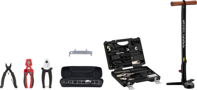 3min19sec Komfort Bicycle Workshop Starter Set - schwarz | 2 - 26 Nm