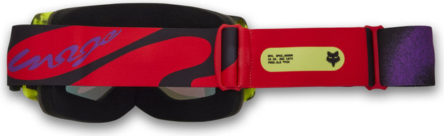 Fox Head Main Taunt Mirror Goggle - fluorescent red/red spark