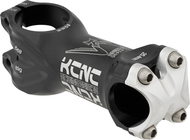 KCNC Potence SC Wing 25,4 mm 5° - noir/80 mm