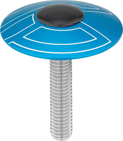 Cinelli Capuchon de Direction Top Cap - blue