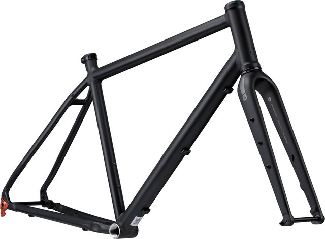 bc original Kit de Cadre Gravel Flint 28" - schwarz | S | Axe Traversant 12 mm
