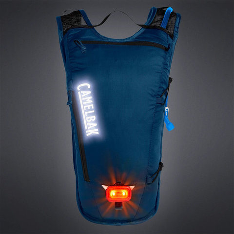 Camelbak Classic Light 4 Trinkrucksack + 2 L Crux Trinkblase - navy-black | 4 l