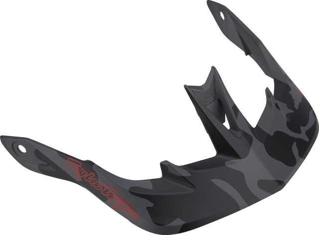 Troy Lee Designs Visière pour Casque A3 - camo gray-red