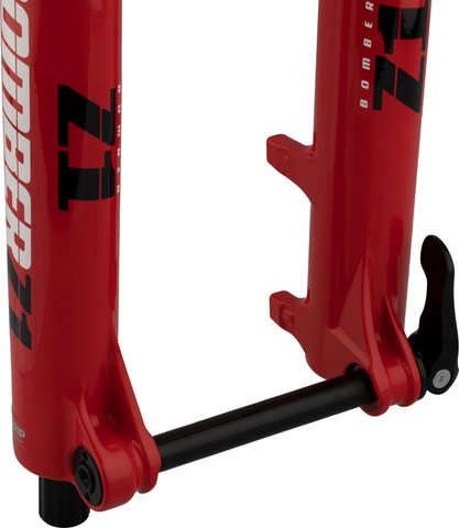 Marzocchi Horquilla de suspensión Bomber Z1 Coil 27,5" Boost - gloss red/15 mm Eje Pasante/180 /44 /1 1/8" - 1,5" tapered/27,5" (650B)/110 mm