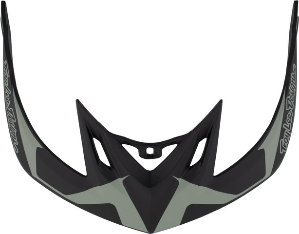 Troy Lee Designs Visera de repuesto para cascos A2 - dropout stone gray/universal
