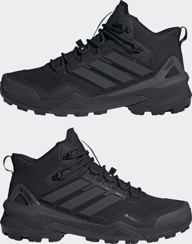 adidas Outdoor TERREX Skychaser Mid GTX Wanderschuhe - core black-core black-carbon | 42 | 8