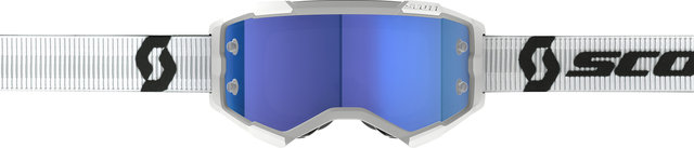 Scott Fury MTB Goggles - white | blue chrome afc works