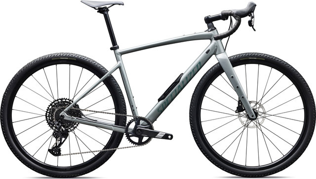 Specialized Bicicleta gravel Diverge 4 Comp 28" - satin shadow silver-fjord metallic | 28" | M | 55 mm | 172,5 mm