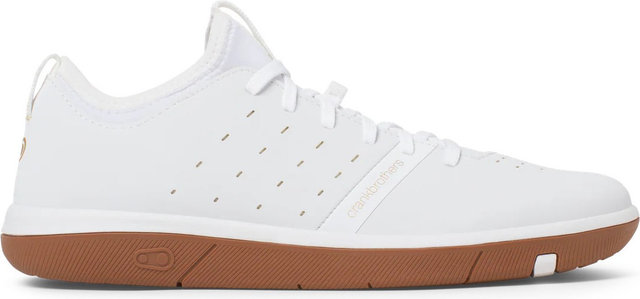 crankbrothers Chaussures VTT Stamp Street Fabio Flat - white-gold-gum/39