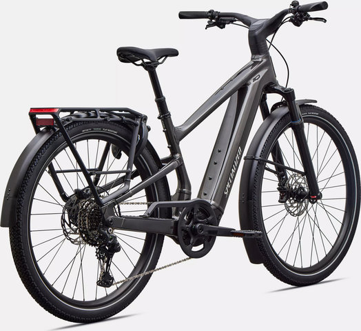 Specialized Bicicleta eléctrica de trekking Turbo Vado 3 5.0 29"/27,5" - gloss metallic obsidian-dolomite metallic | 170,0 mm | 44 mm | M | 29" (delantero), 27,5" (trasero)