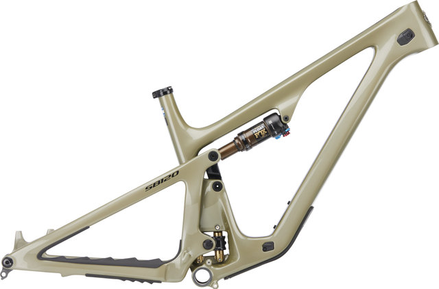 Yeti Cycles Kit de cadre SB120 TURQ Carbon 29" - lichen/L