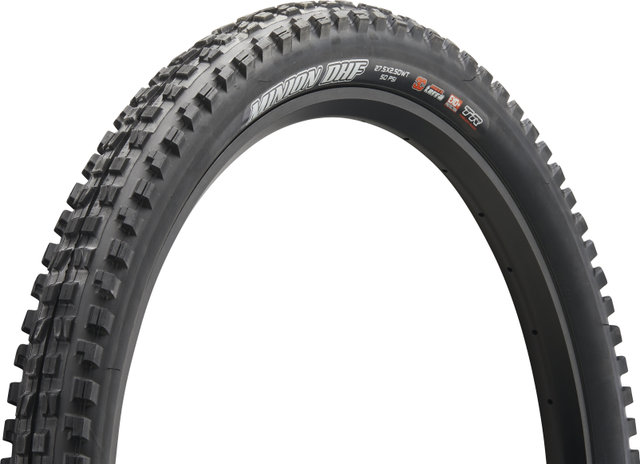 Maxxis Cubierta plegable Minion DHF 3C MaxxTerra EXO+ WT TR 27,5" - negro/27.5 /63 /63-584/2.5 