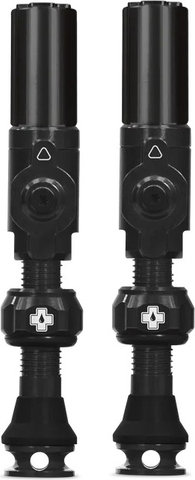 Muc-Off Tubeless Valves Big Bore Hybrid - black/Schrader Valve (AV)/35 mm