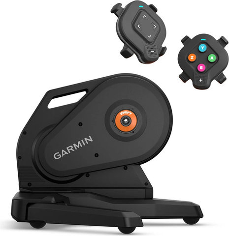 Garmin Tacx Nera mit Zwift Cog und Click Rollentrainer - schwarz