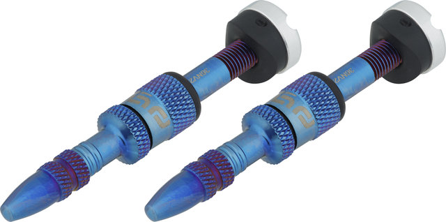e*thirteen Valve Tubeless Quick Fill - 2 pièces - intergalactic/SV 16-24 mm