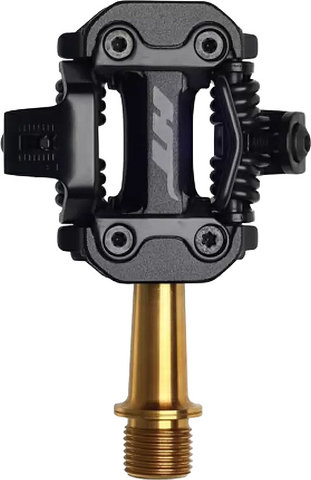 HT Pedales de Clip Leopard M M2T - stealth black | 56 mm | 41 mm