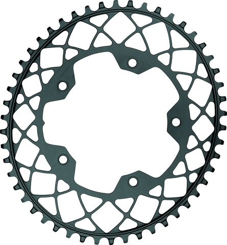 absoluteBLACK Oval 1X Gravel Chainring for 110/5 BCD - grey/50 