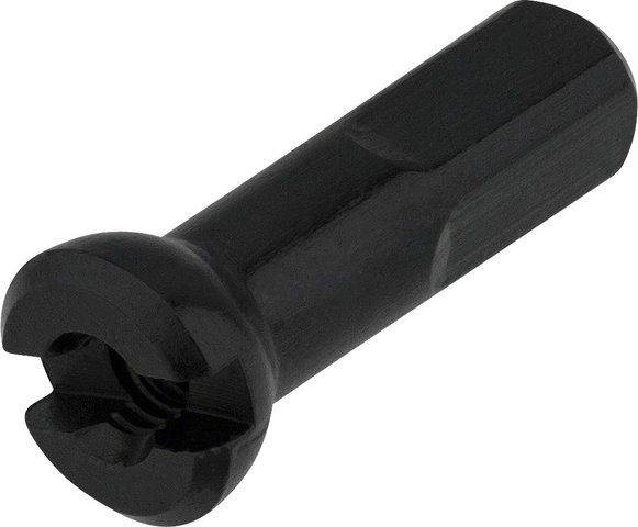 Sapim Polyax Aluminium-Nippel - 20 Stück - schwarz