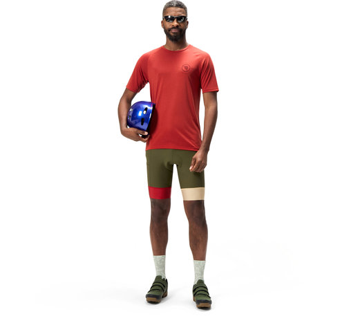 Endura Camiseta técnica S/S Loop - brick | M