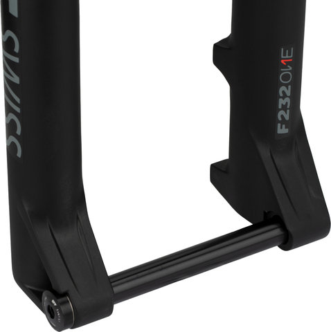 DT Swiss Fourche à Suspension F 232 ONE 29" Boost Remote - noir/Axe Traversant 15 mm/120 /51 /1 1/8" - 1,5" tapered/29"/110 mm