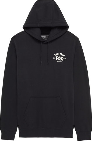 Fox Head Slogan Fleece Pullover - black/S
