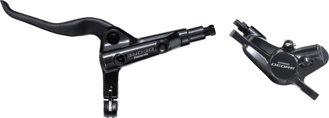 Shimano Deore Trekking BR-M6000 + BL-T6000 v+h Set Scheibenbremse J-Kit - schwarz | Set | links/rechts (seitenspezifisch)
