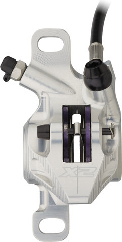 Hope XCR PRO X2 Postmount v+h Set Scheibenbremse - silver/Set/links/rechts (seitenspezifisch)
